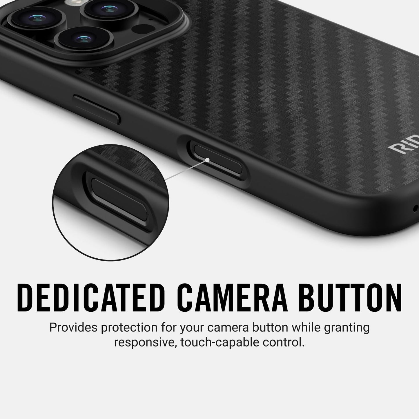 Everyday Phone Case - iPhone 16 Pro Max - Carbon